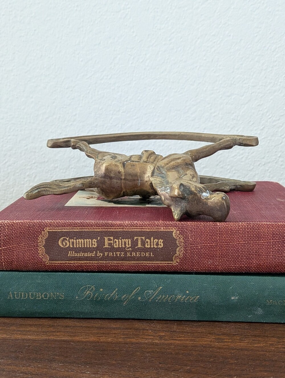 Vintage Solid Brass Rocking Horse Figurine 7x5.25 - Picture 5 of 10